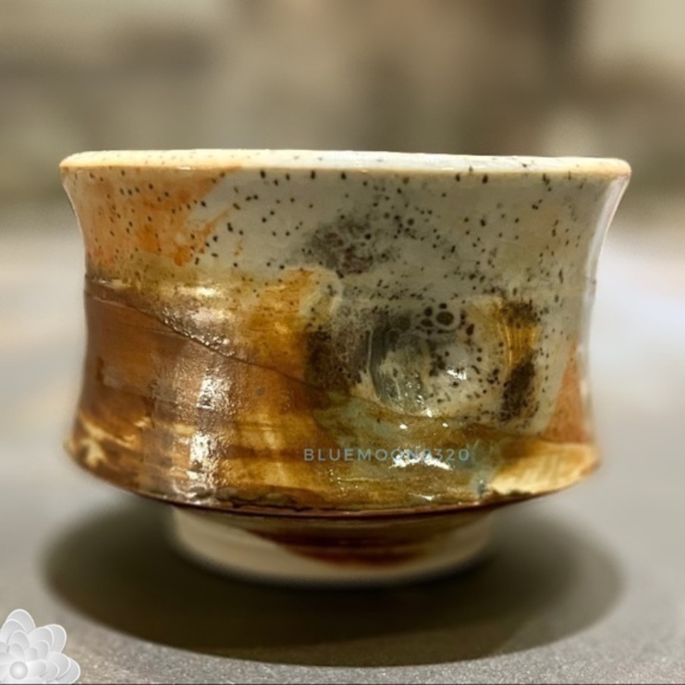 Studio Art Pottery Japanese Tea Bowl